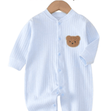 The Cozy Blue Boucle Baby Bear & Charming Bear Personalised Gift Box