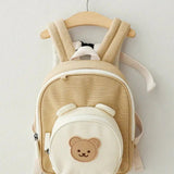 The Resort Bear Backpack Bag Zip - Cozy Crew Club