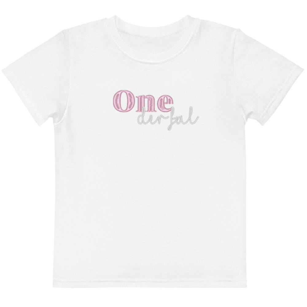 ONE-derful 1st Birthday T-Shirt Personalised