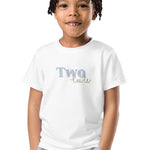 TWO cute 2nd Birthday T-Shirt Personalised - Cozy Crew Club