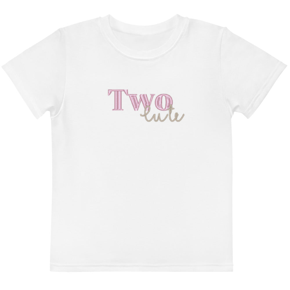 TWO cute 2nd Birthday T-Shirt Personalised