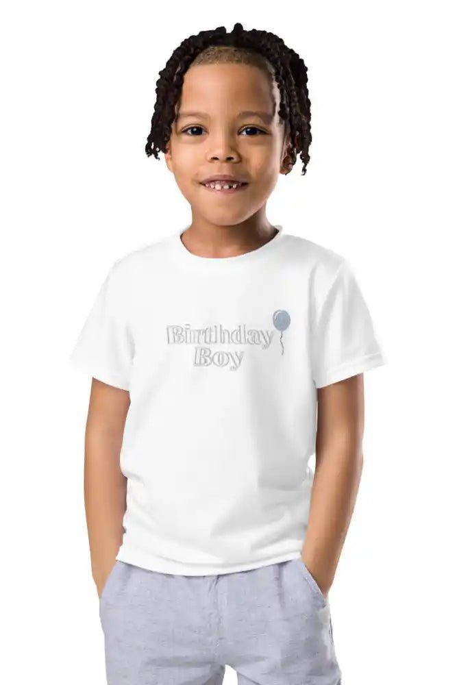 Birthday Boy T-Shirt Personalised - Cozy Crew Club