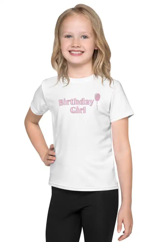 Birthday Girl T-Shirt Personalised - Cozy Crew Club