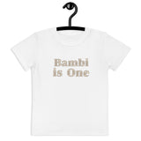 Turns One 1st Birthday T-Shirt Personalised Name