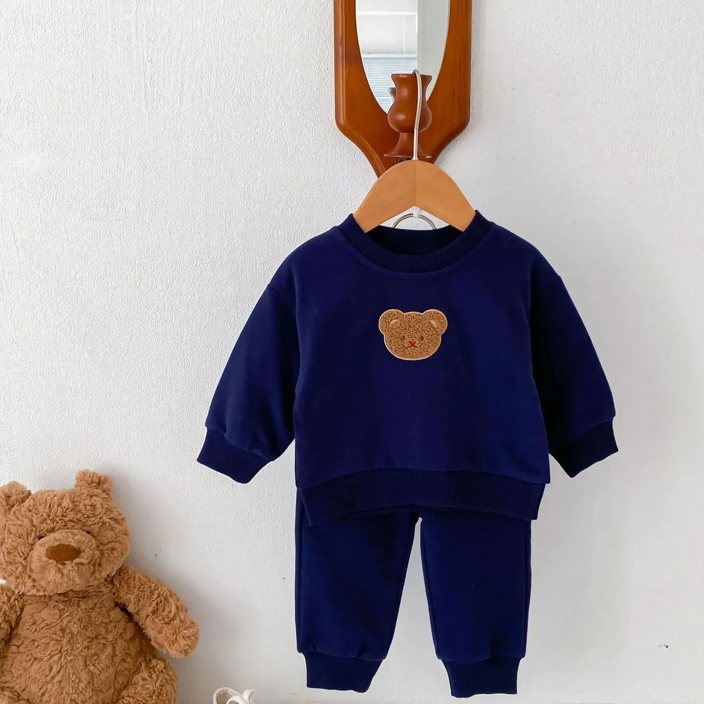 Cozy Cub Bear Colour Tracksuit Cozy Crew Club Tracksuits mora-uk.myshopify.com cozy-cub-bear-colour-tracksuit NAVY / 0-6 M CCBT06N 20off, allproducts, baby, bear, bear collection, bear print, beautifulbambino, BFCM-30, BFCM20, boy, china, CHRISTMAS20, clothing, easter50, girl, happy bear, new in, nonpersonalised, PADDY33, summersale24, tracksuit, unisex, WINTER20, zero