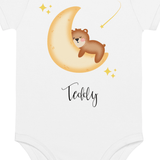 Dreaming Bear (Personalised Name Bodysuit) - Cozy Crew Club