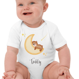 Dreaming Bear (Personalised Name Bodysuit) - Cozy Crew Club