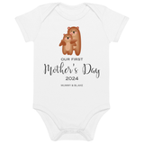 Our First Mother's Day (Personalised Bear Bodysuit)