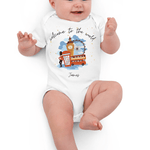 Welcome to the World London Town (Personalised Name Bodysuit) - Cozy Crew Club
