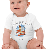 Welcome to the World London Town (Personalised Name Bodysuit) - Cozy Crew Club