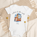 Welcome to the World London Town (Personalised Name Bodysuit) - Cozy Crew Club