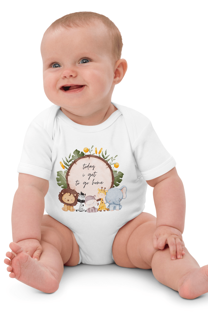 Today I Get To Go Home Safari Drum (Bodysuit) - Cozy Crew Club