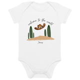 Welcome to the World Country Theme (Personalised Name Bodysuit)