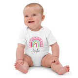 Personalised Christmas Rainbow Bodysuit