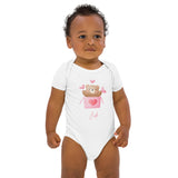 Bear in a Love Box Valentines (Personalised Name Bodysuit)