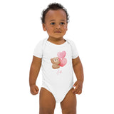 Bear Big Love Valentines (Personalised Name Bodysuit)