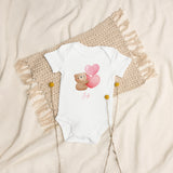 Bear Big Love Valentines (Personalised Name Bodysuit)