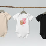 Bear Big Love Valentines (Personalised Name Bodysuit)