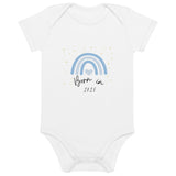 Born in 2025/26 Blue (Personalised Name Bodysuit)