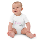 Pink First Mother's Day (Personalised Bodysuit)