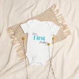 Blue First Mother's Day (Personalised Bodysuit)