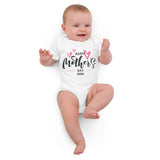 Happy Mother's Day Hearts (Personalised Bodysuit)