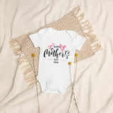 Happy Mother's Day Hearts (Personalised Bodysuit)