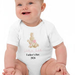 Bunny Father's Day 2025 (Personalised Bodysuit) - Cozy Crew Club