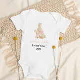 Bunny Father's Day 2025 (Personalised Bodysuit) - Cozy Crew Club