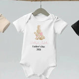 Bunny Father's Day 2025 (Personalised Bodysuit) - Cozy Crew Club