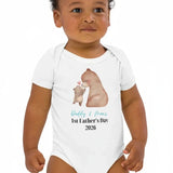 Bear First Father's Day (Personalised Bodysuit) - Cozy Crew Club