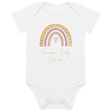 Neutral Heart Rainbow Baby Due Bodysuit