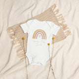Neutral Heart Rainbow Baby Due Bodysuit