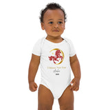 Chinese New Year Horse And Crescent Moon 2026 Personalised Bodysuit