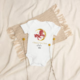 Chinese New Year Horse And Crescent Moon 2026 Personalised Bodysuit