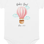 Baby Girl Due (Personalised Name Bodysuit) - Cozy Crew Club
