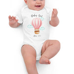 Baby Girl Due (Personalised Name Bodysuit) - Cozy Crew Club