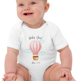 Baby Girl Due (Personalised Name Bodysuit) - Cozy Crew Club