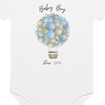 Baby Boy Due (Personalised Name Bodysuit) - Cozy Crew Club