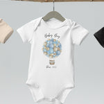 Baby Boy Due (Personalised Name Bodysuit) - Cozy Crew Club