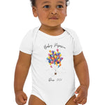Baby Surname Due (Personalised Name Bodysuit) - Cozy Crew Club