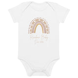 Neutral Rainbow Baby Due Bodysuit