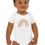 Neutral Rainbow Baby Due Bodysuit - Cozy Crew Club