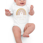 Neutral Rainbow Baby Due Bodysuit - Cozy Crew Club