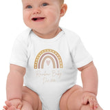 Neutral Rainbow Baby Due Bodysuit - Cozy Crew Club