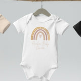 Neutral Rainbow Baby Due Bodysuit - Cozy Crew Club