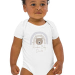 Neutral Bear Rainbow Baby Due Bodysuit - Cozy Crew Club