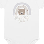 Neutral Bear Rainbow Baby Due Bodysuit - Cozy Crew Club