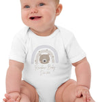 Neutral Bear Rainbow Baby Due Bodysuit - Cozy Crew Club