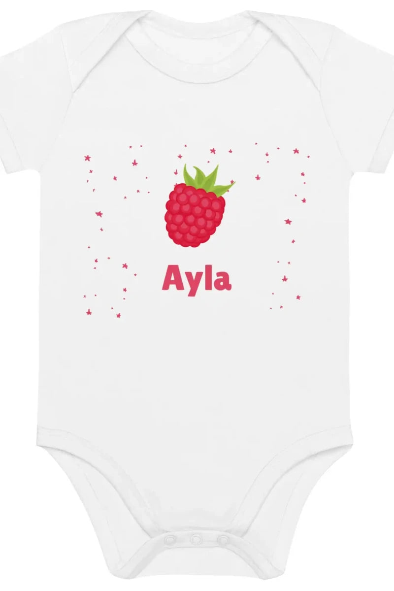 Personalized Raspberry Bodysuit
